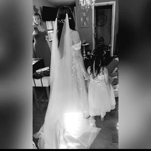 Bridal Boho Wedding Veil